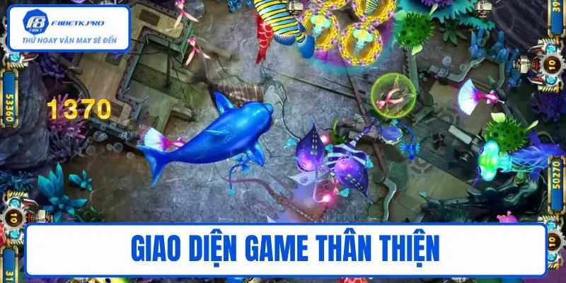 Giao diện game thân thiện